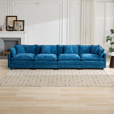 149.6'' Upholstered 4-Seater Sofa