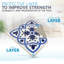 4'' W x 4'' L Vinyl Peel and Stick Mosaic Tile