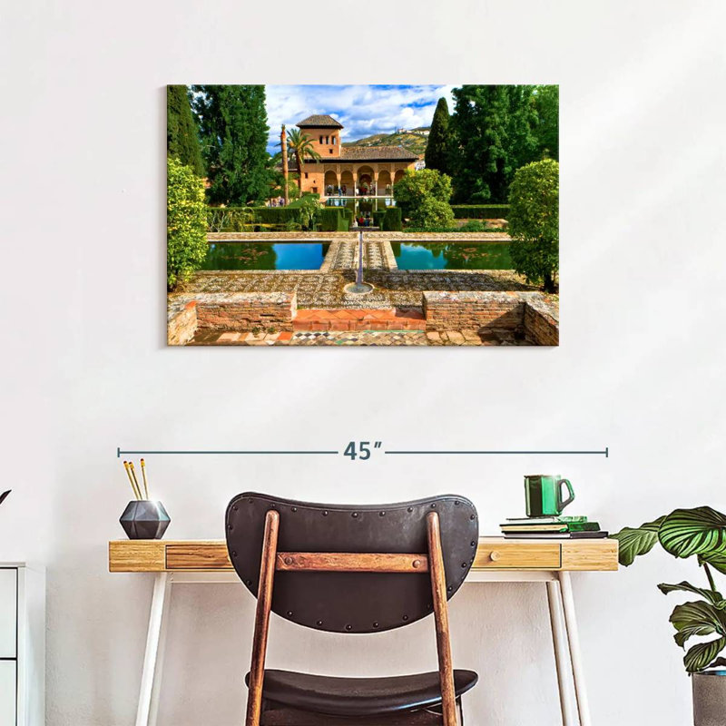 Nicci Alhambra Palace Grounds, 24" H x 36" W