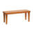 Markus Brown Wood Woven Bench-144505083