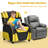Eduarte Faux Leather Recliner-1944620840