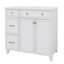 Meuble-lavabo 36 po avec lavabo en céramique-462969163