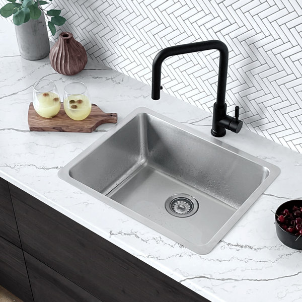 Kitchen Sink Black Stainless Steel Sink Washing, Draining and Cutting  3-in-1 Utility Sink Multi-functional Farmhouse sink with Kitchen Sink