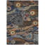 Tapis floral intérieur / extérieur lavable à la machine Chantille ACN2498-657913367-657913358