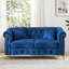 Causeuse luxueuse en velours avec motif touffeté 64,1 po Embrace-115949289
