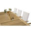 Navya 8 - Person Teak Patio Dining Set with Extendable Rectangular Table