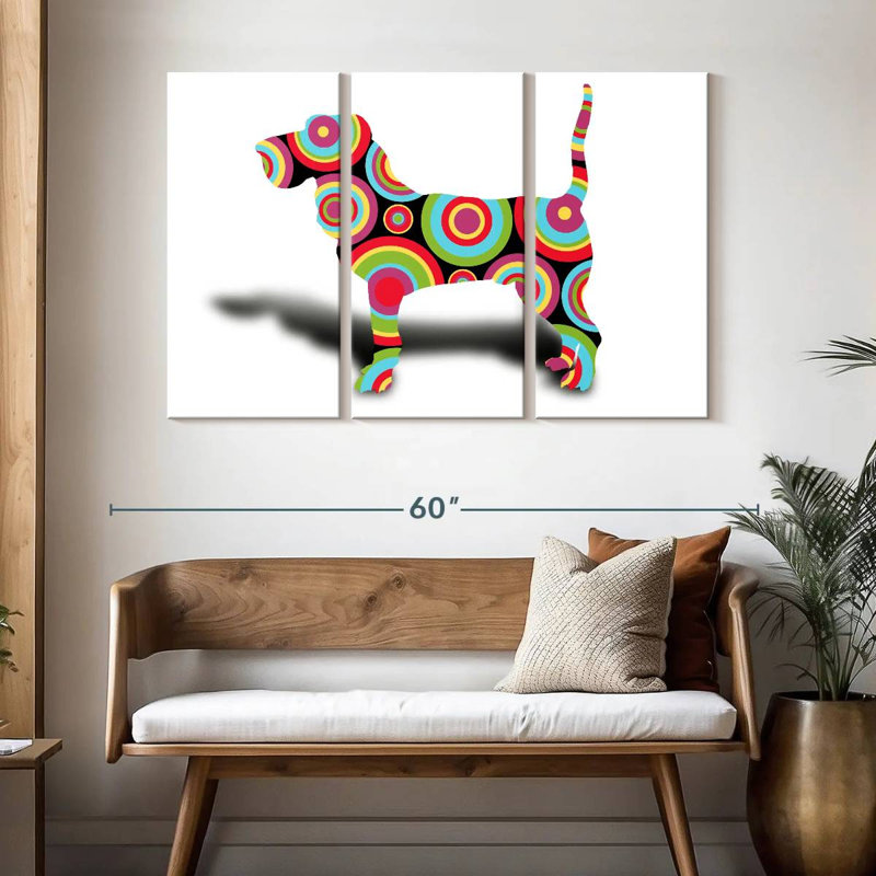 Brampt Dog, 32" H x 50" W