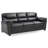 Olney 82in Sofa, Black