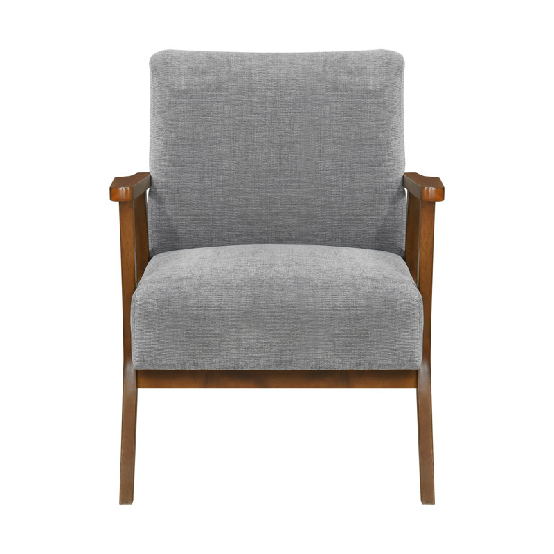 Fauteuil d'appoint contemporain, durable et élégant, Gris