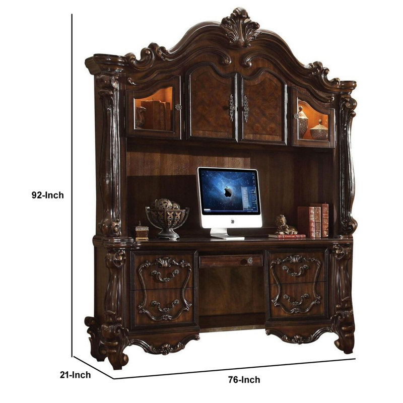 Solid Wood Top Executive Desk