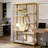Spacious Etagere,Freestanding Display Shelf,Bookcase