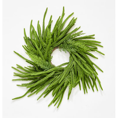 20" Artificial Christmas Cedar Centerpiece Wreath