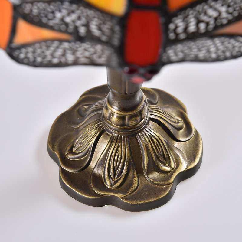 Aliehs Table Lamp, Orange/Blue/Red