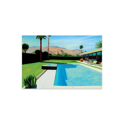 «Palm Springs London» par Ieva Baklane - impression sans cadre