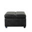 Lit simple avec repose-pieds pliant avec matelas