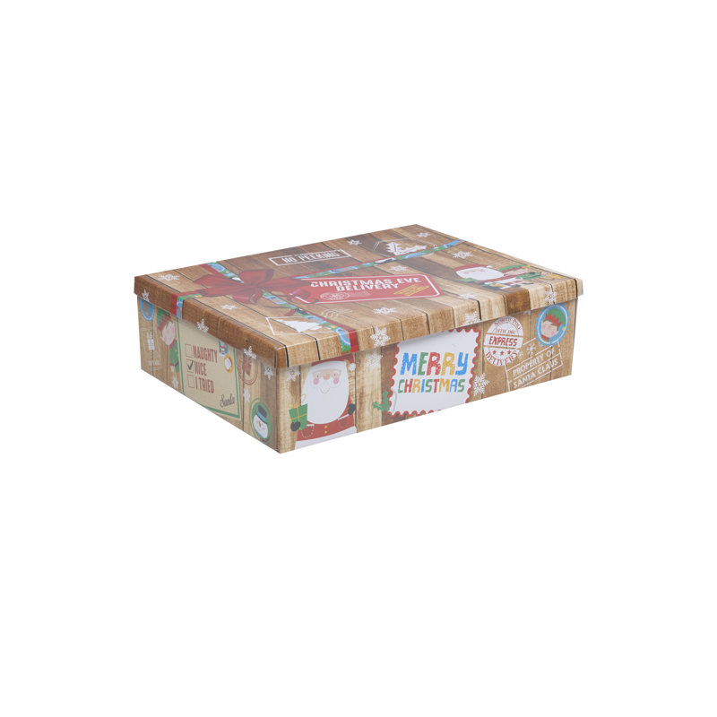 The Seasonal Aisle Decorative Bin, 17cm H x 26.5cm W x 8.5cm D