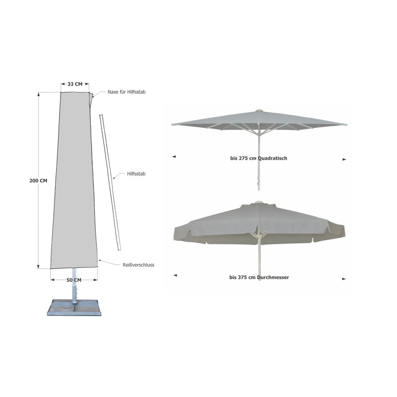 Outdoor Patio Umbrella Cover