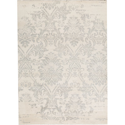 Nomad Handmade Wool Floral Area Rug