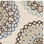 Tapis d'intérieur / extérieur floral Centeno Veranda Performance-578633769