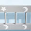 Banc de rangement 27L - gris