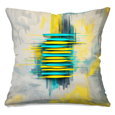 Coussins décoratifs à double face Layered Abstract Art