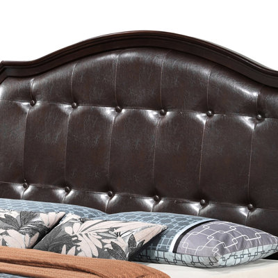 Cappuccino King Bed With Storage Feature - Materials For Long Use, Fits Various Decor Styles, Easy Installation Steps Elegant Long-lasting Materials, Suits Different Themes, Assembly Procedure