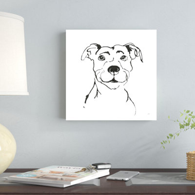 " Line Dog Pitbull I " by Chris Paschke