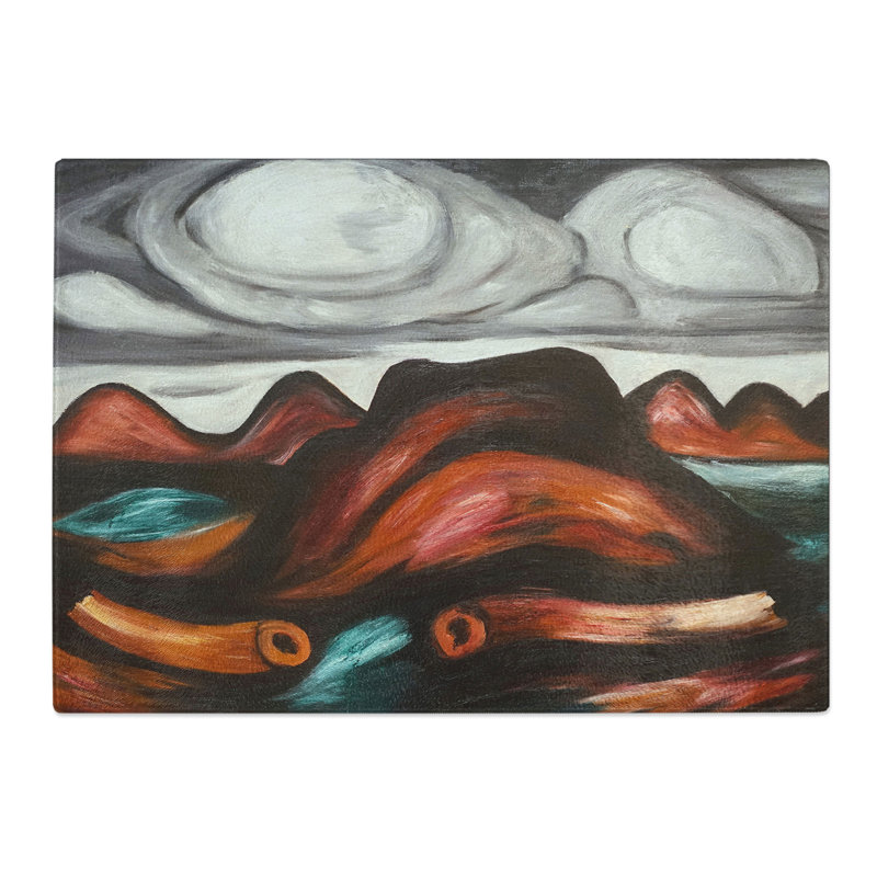 New Mexico Recollection by Marsden Hartley Chopping Board, 0.4cm H x 20cm W x 28.5cm L