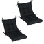 Coussins de siège et de dossier capitonnés 20 po x 40 po x 3,5 po pour l'extérieur et l'intérieur (ensemble de 2)-714821974-715763467-716918467