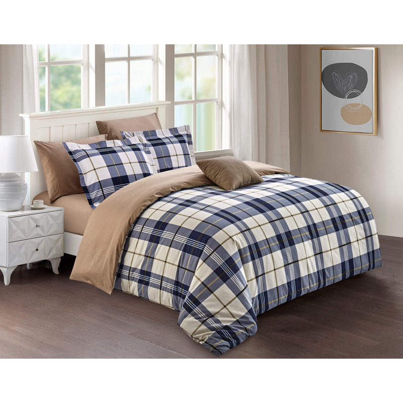 Literie Anathea, Housse de couette très grand + 2 taies décorativ