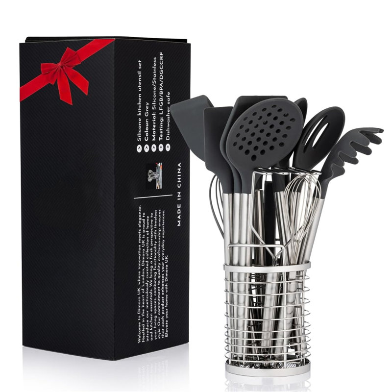 Ebern Designs Royzell 34 Utensil Set
