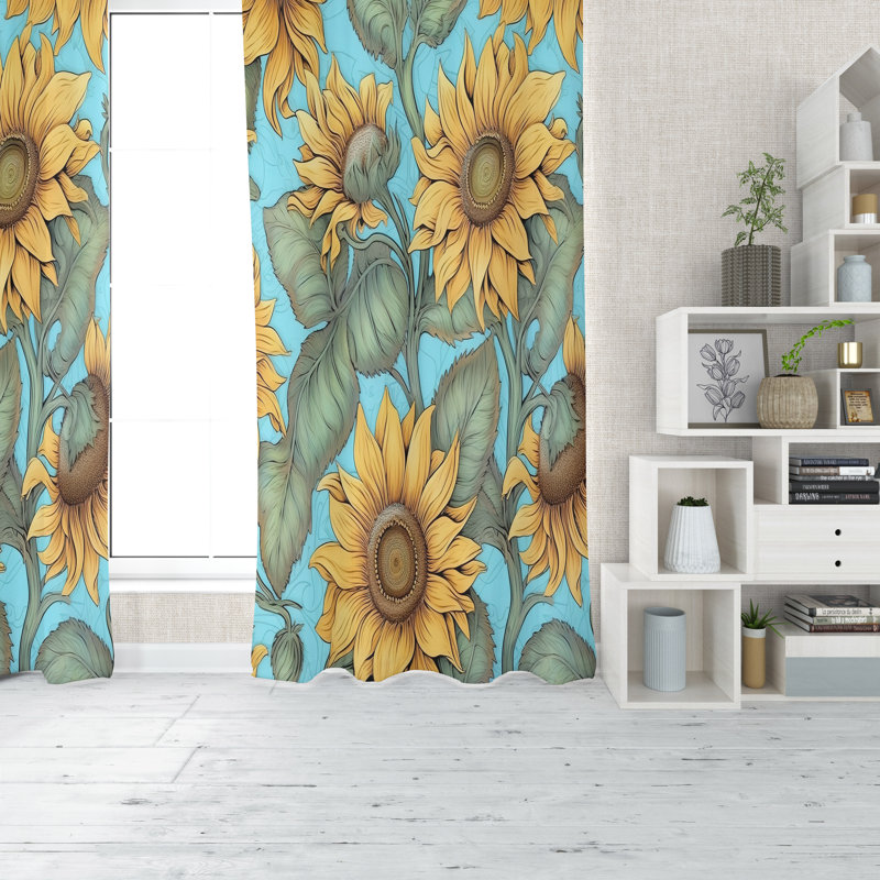 Ahsiah Room Darkening Curtain Pair, 20" W x 52" L
