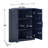 Lula Space-saving Corner Accent Cabinet With Adjustable Shelf-129182871-120884759