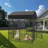 65'' H Panel Metal Yard Kennel With Door