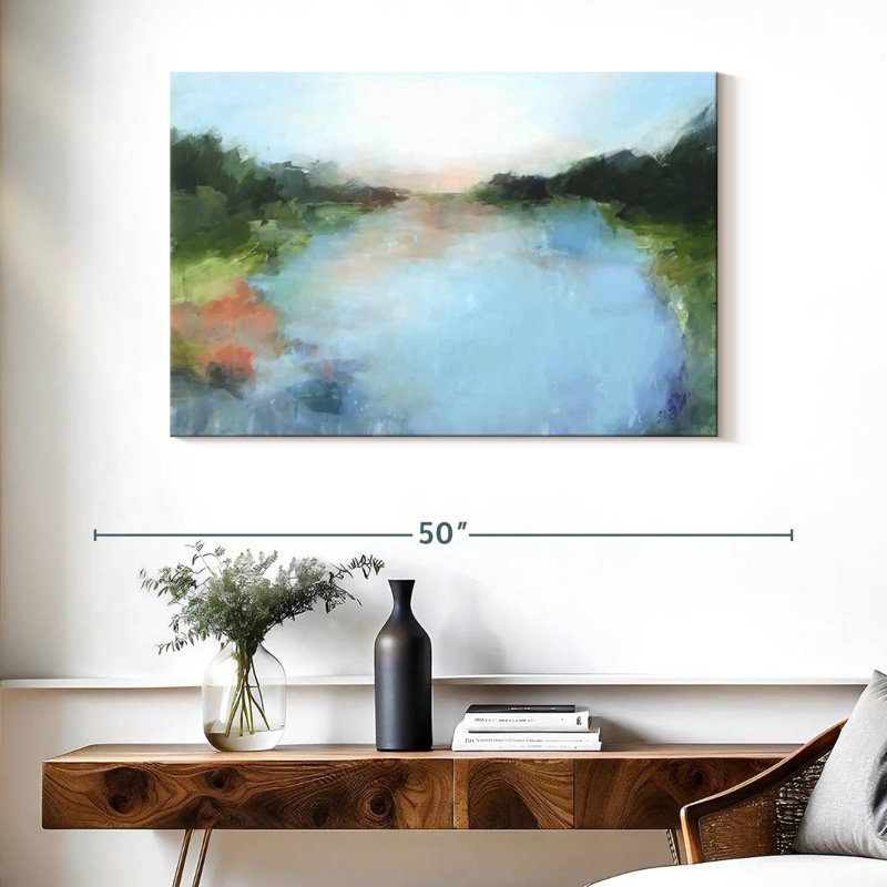 Avery Emerald Lake I, 26" H x 39" W