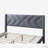 Velvet Upholstered Queen Size Bed-184479521