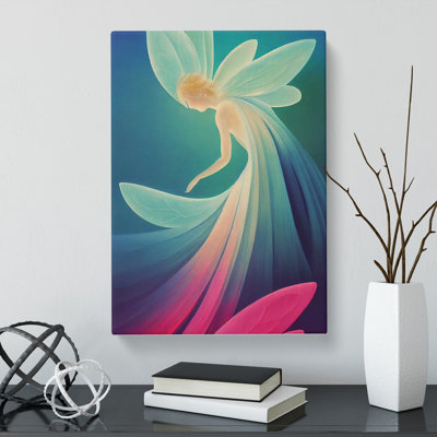 Milagro Fairy Minimalism - Wrapped Canvas Print
