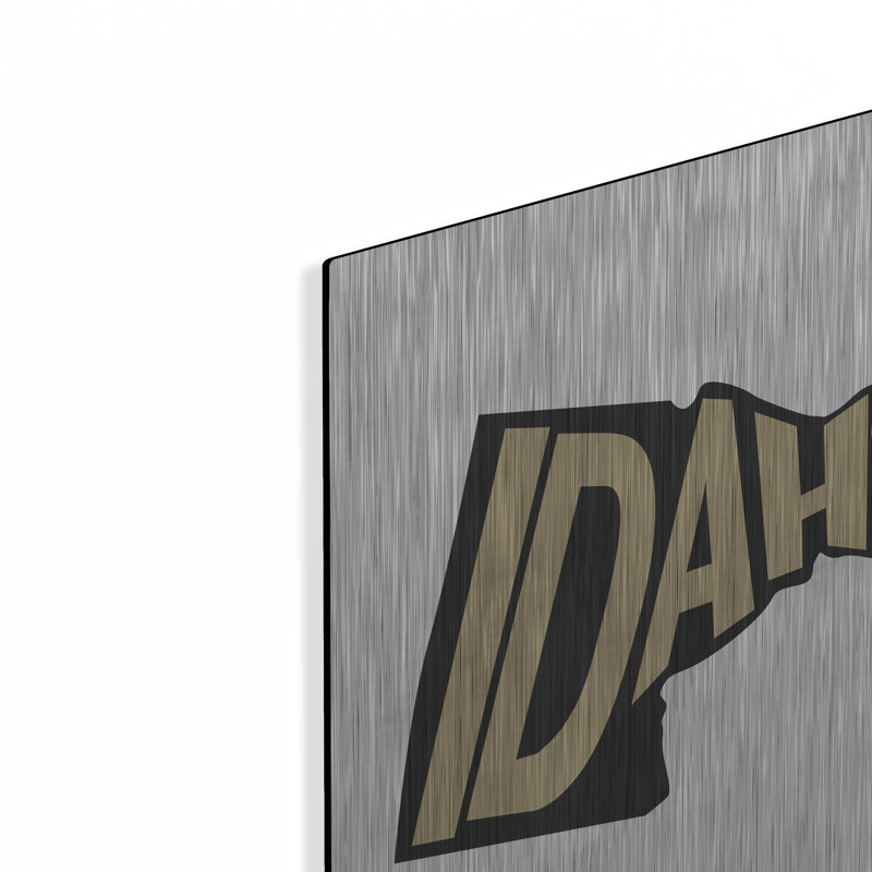 Luxe Art 'Idaho 2'  by Art Licensing Studio Wall Art