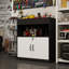 Armoire de garage 2 portes avec serrure