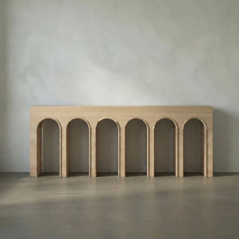 Enzo 83'' W Solid Wood Console Table