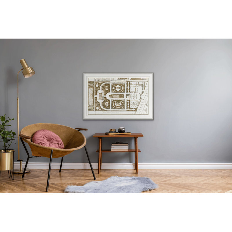 Chart Your Journey 4 Print by Art House Studios, 17" H x 24" W x 2" D