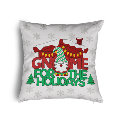 Coussin décoratif avec insert Gnome for the Holidays