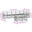 306cm Wide Patio Sectional Set