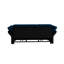 Lit-lit bleu 3 en 1, 74,8 po de long, revêtement en velours, 2 coussins moelleux, soutien confortable, lit convertible multifonctionnel de conception moderne avec conception peu encombrante, assemblage facile