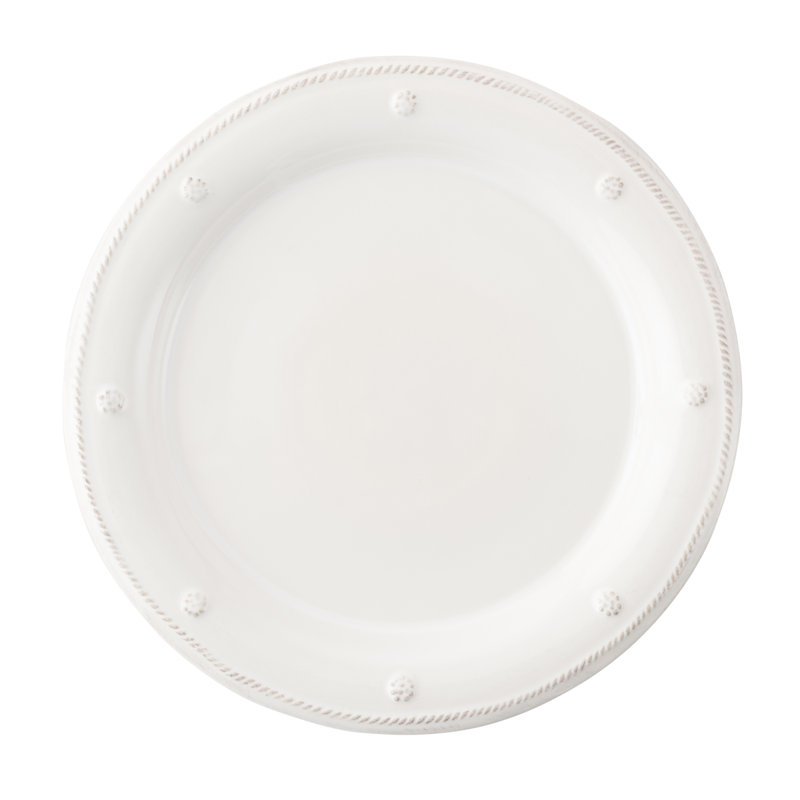 Berry & Thread Dinner Plate, Whitewash