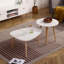 Table basse ronde pour le salon