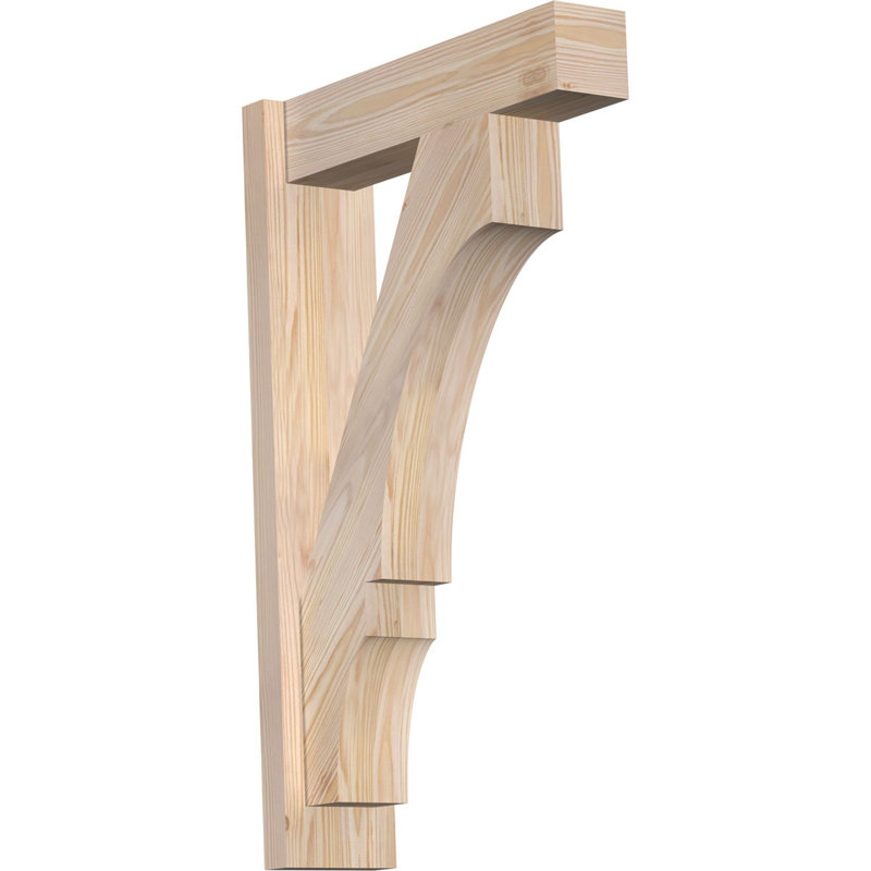 Bloc balboa rustique en bois rustique, P 20 po x H 32 po, Sapin Douglas de 7 1/2 po (lisse)