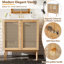 Meuble-lavabo de 30 pouces fabriqué à partir de matériaux naturels