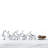 Nambe Mini Dasher Reindeer Set