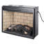 Foyer encastré à infrarouge à quartz - version bûche de bois de 23 po avec conception en brique. Puissance calorifique de 1500W. 5000 / H. Flamme réaliste. 4 options de luminosité. Approuvé UL. Caractéristiques doubles. Écoénergétique.